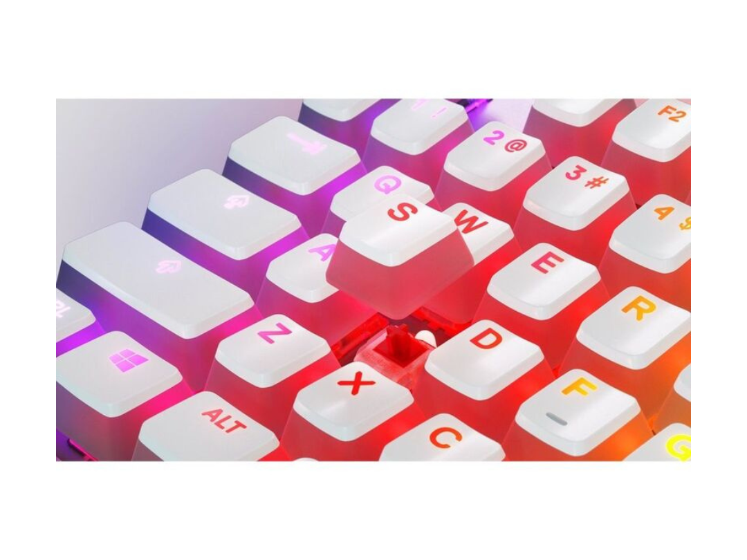 لوحة مفاتيح الألعاب الميكانيكية Steelseries Apex 7 TKL - Ghost Edition (Red Switch) لوحة مفاتيح الألعاب الميكانيكية Steelseries Apex 7 TKL - Ghost Edition (Red Switch)